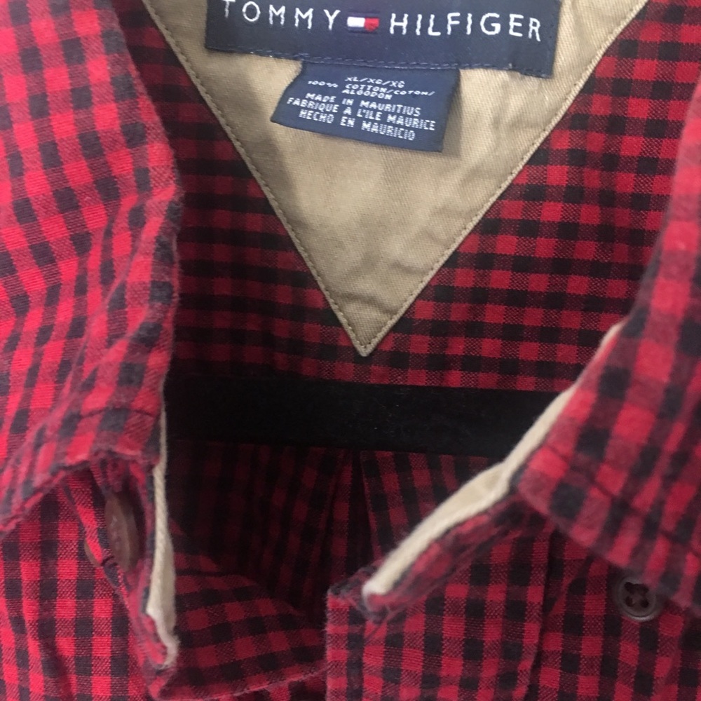 Hilfiger plaid shirt